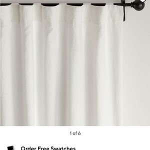 Pottery Barn NWOT one blackout panel classic ivory 100 x 96